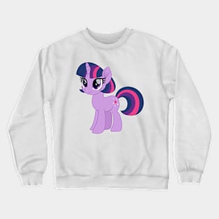 Twilight Sparkle with a bob Crewneck Sweatshirt